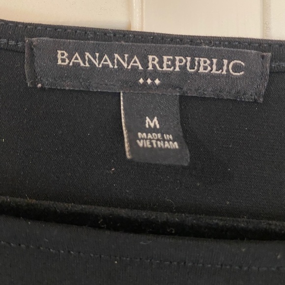 Banana Republic Long Sleeve Black Blouse Top - Picture 6 of 6